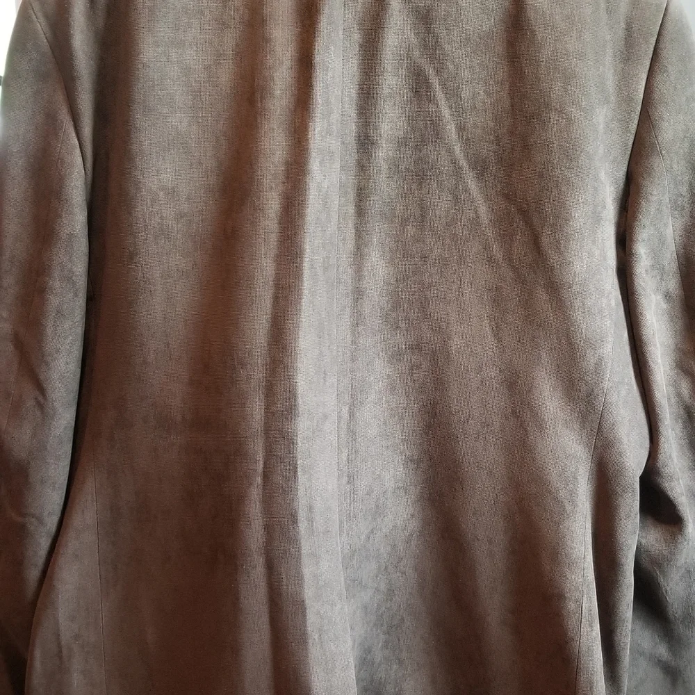Men's NEW Blazer / sport coat in chocolate brown size XL by Andrew Fezza - Picture 6 of 9